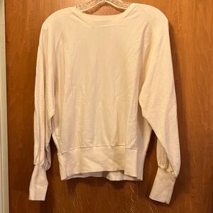 Banana Republic Ivory Merino Wool Relaxed Jersey Size M